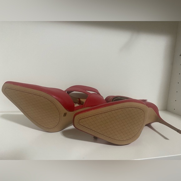 🌸🌸NEW Red Ankle Strap Heels - 8.5m 🌸🌸🌸 - Picture 4 of 4